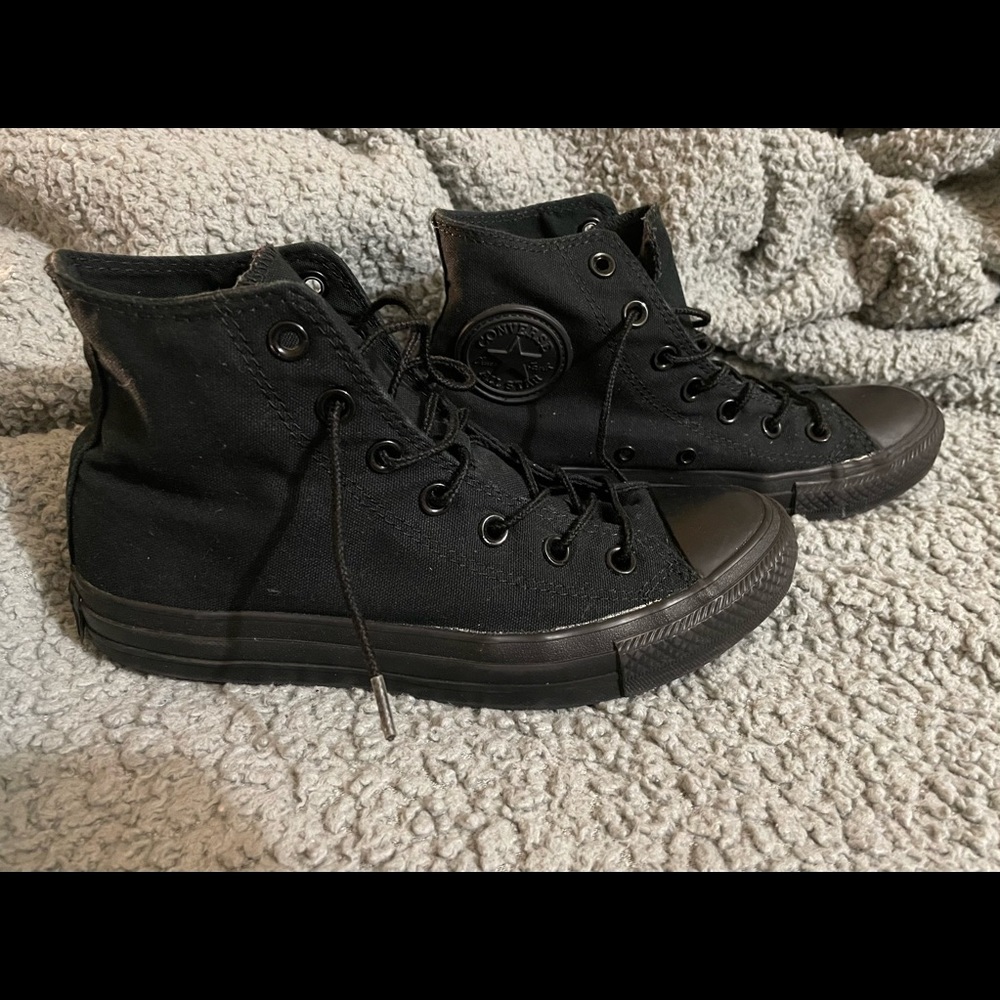 Converse Woman Chuck Taylor Black and Black